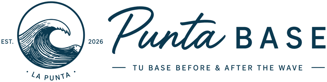 Punta Base. Tu base before & after the wave